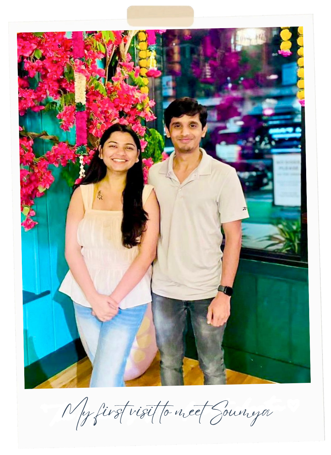 My first visit to meet Soumya